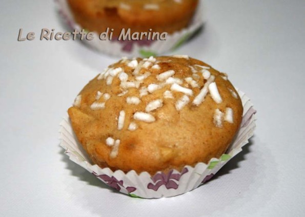 Muffin Alle Mele Con Miele E Cannella Le Ricette Di Marina